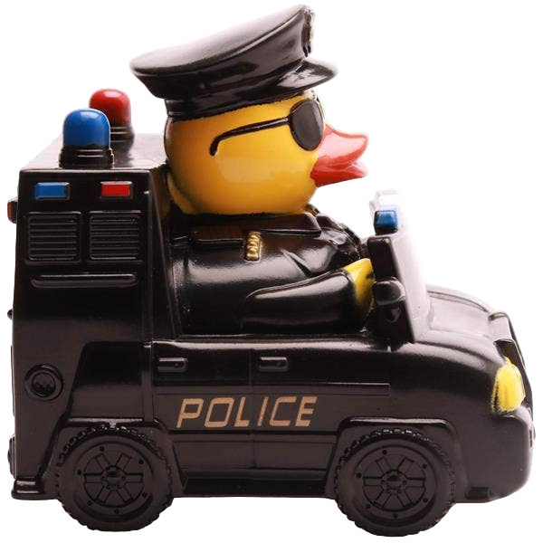 Canard Voiture de Police