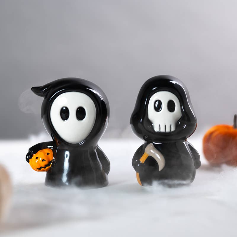 Salt and Pepper Skull Boy & Ghost Boy