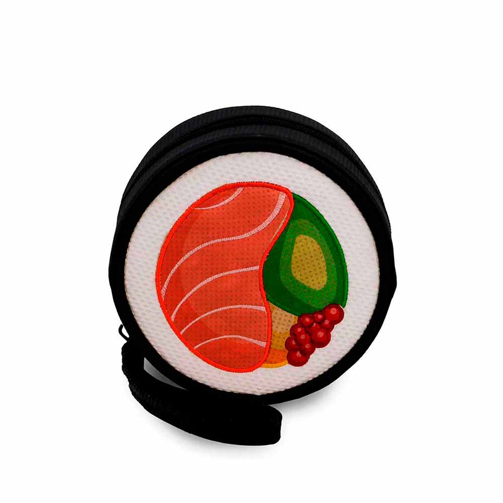 Porte-Monnaie Sushi Oh My Pop! « Maki » – Noir