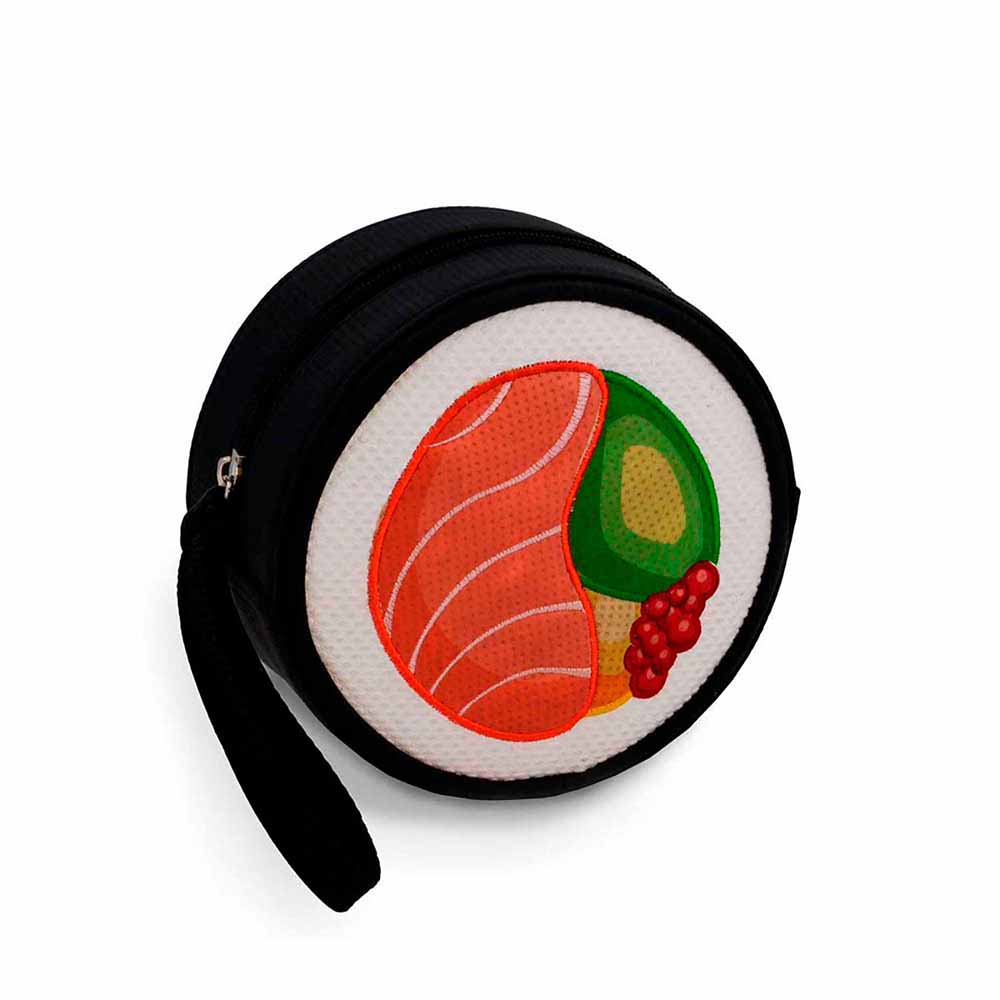 Porte-Monnaie Sushi Oh My Pop! « Maki » – Noir