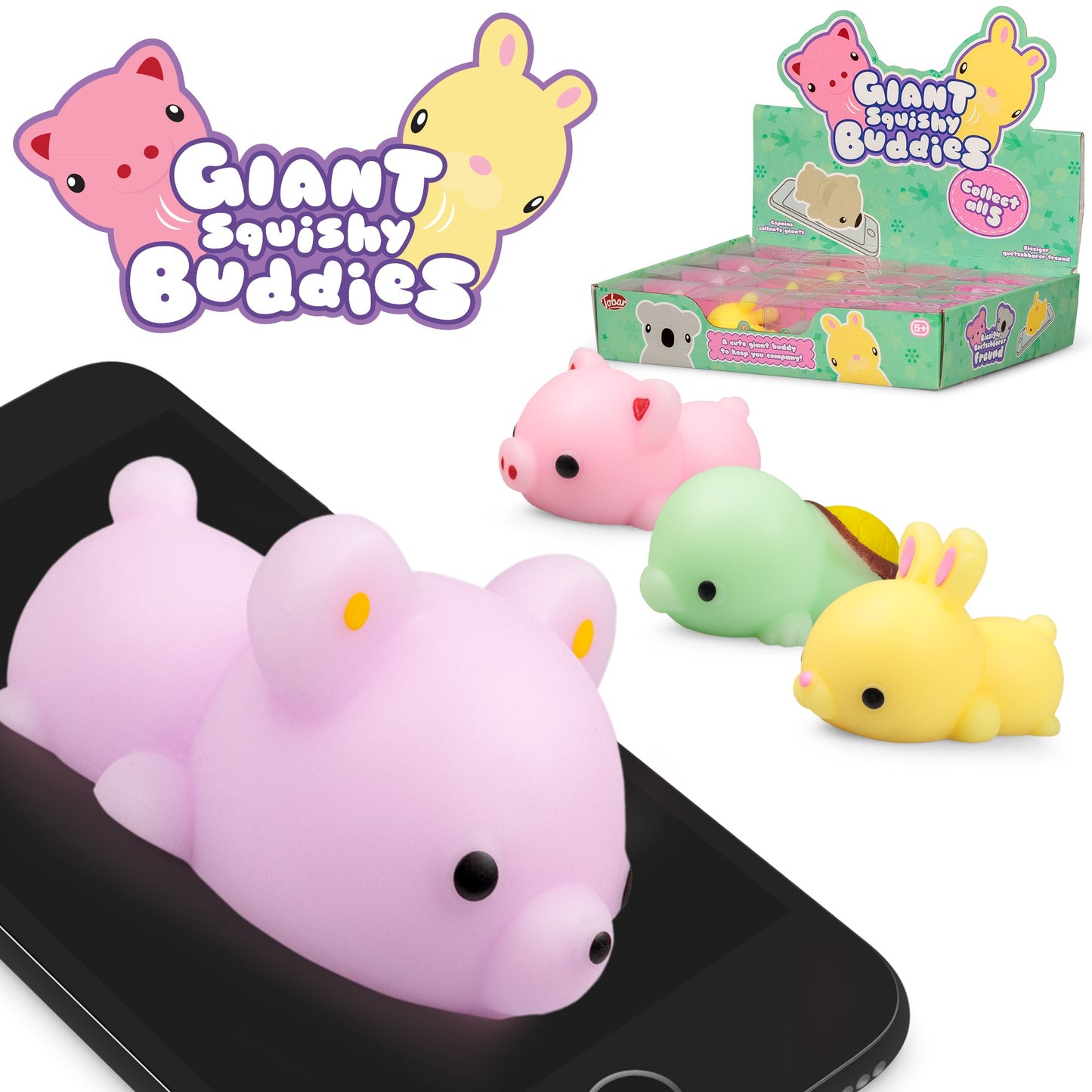 Giant and fluffy friends
