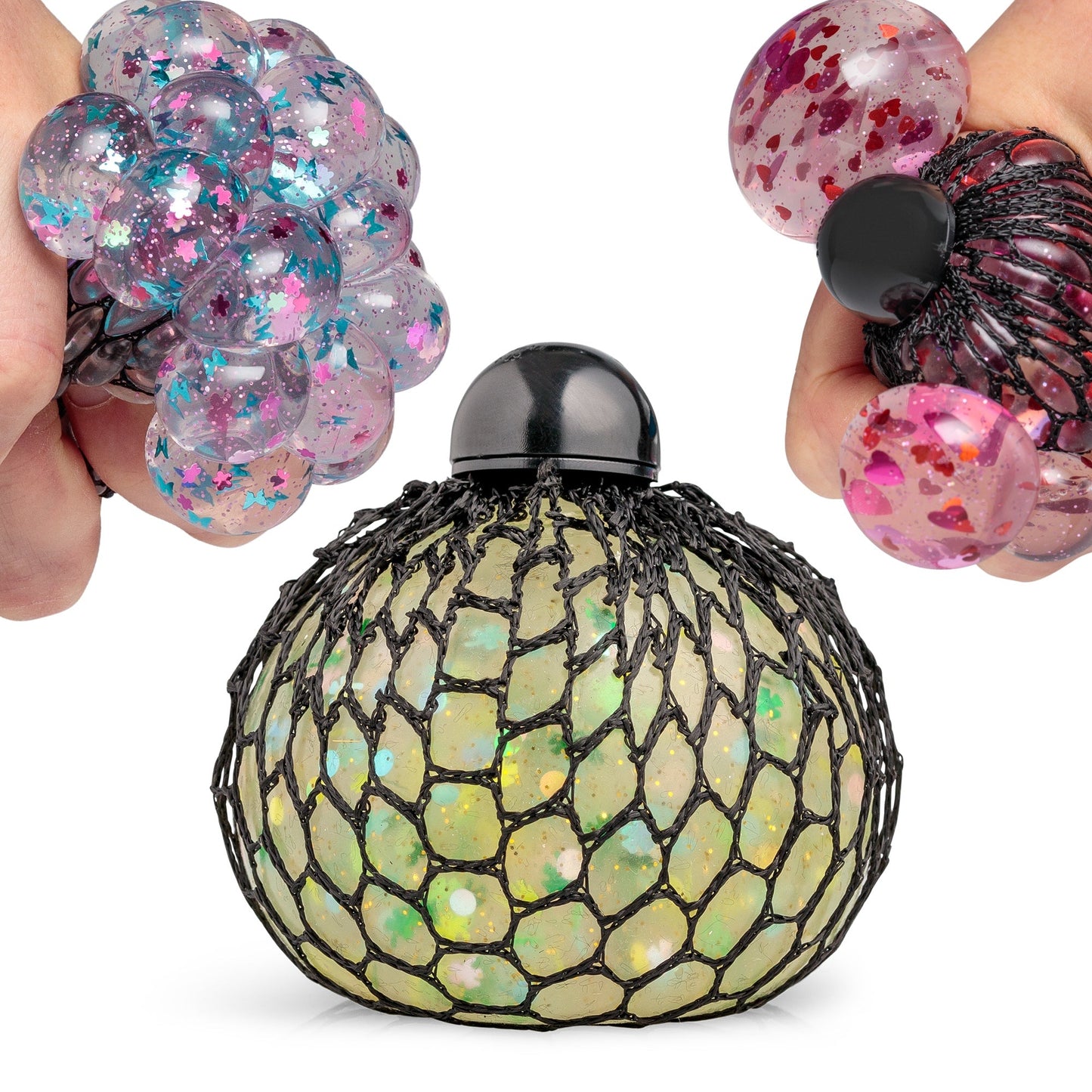 BOULE DE MAILLE SQUISHY CONFETTIS
