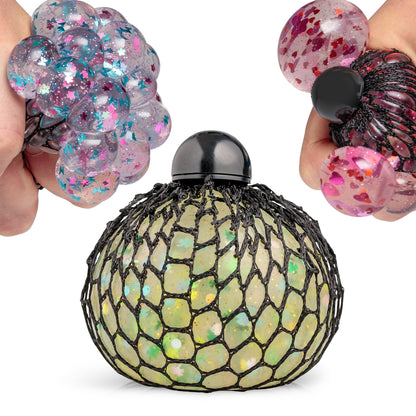 BOULE DE MAILLE SQUISHY CONFETTIS
