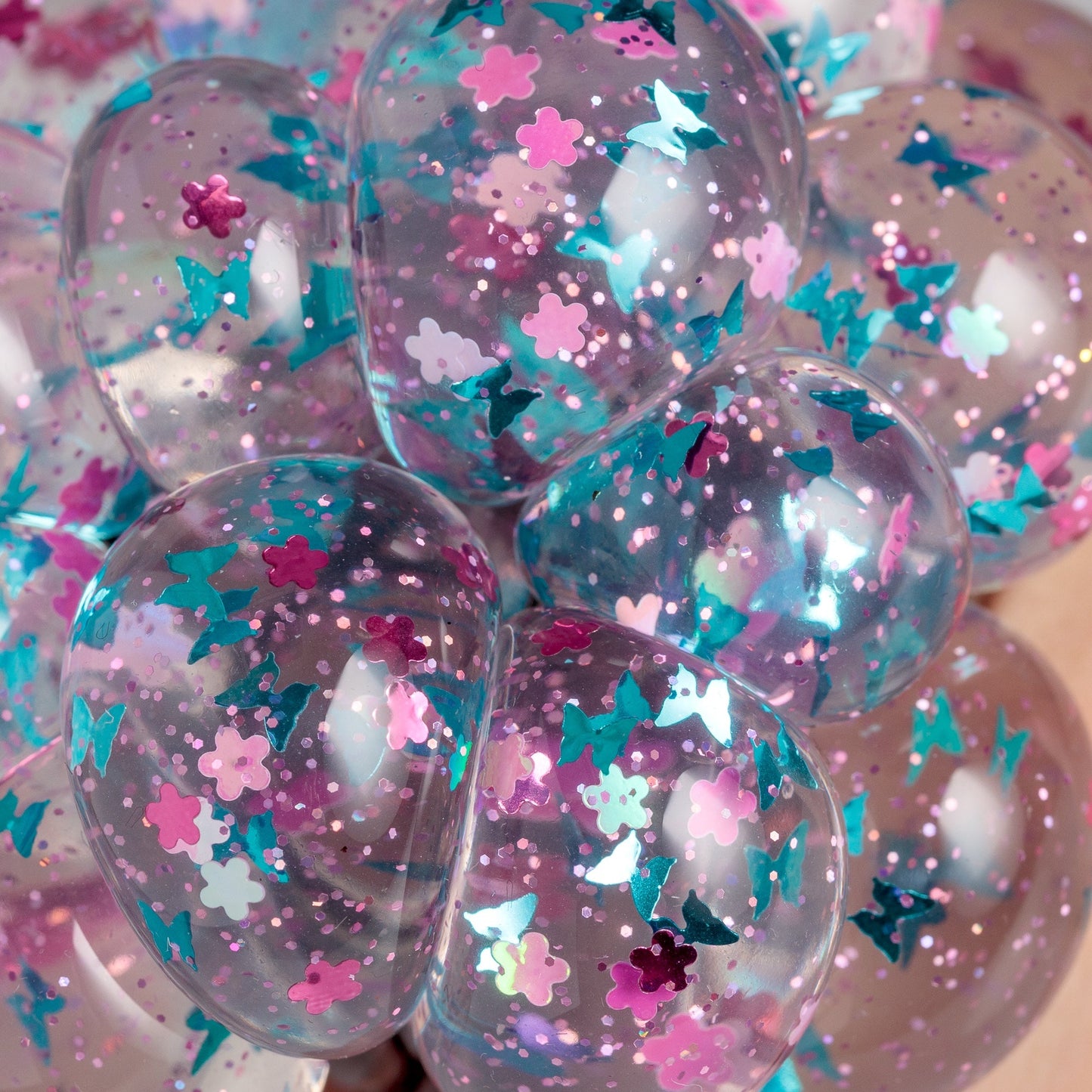BOULE DE MAILLE SQUISHY CONFETTIS