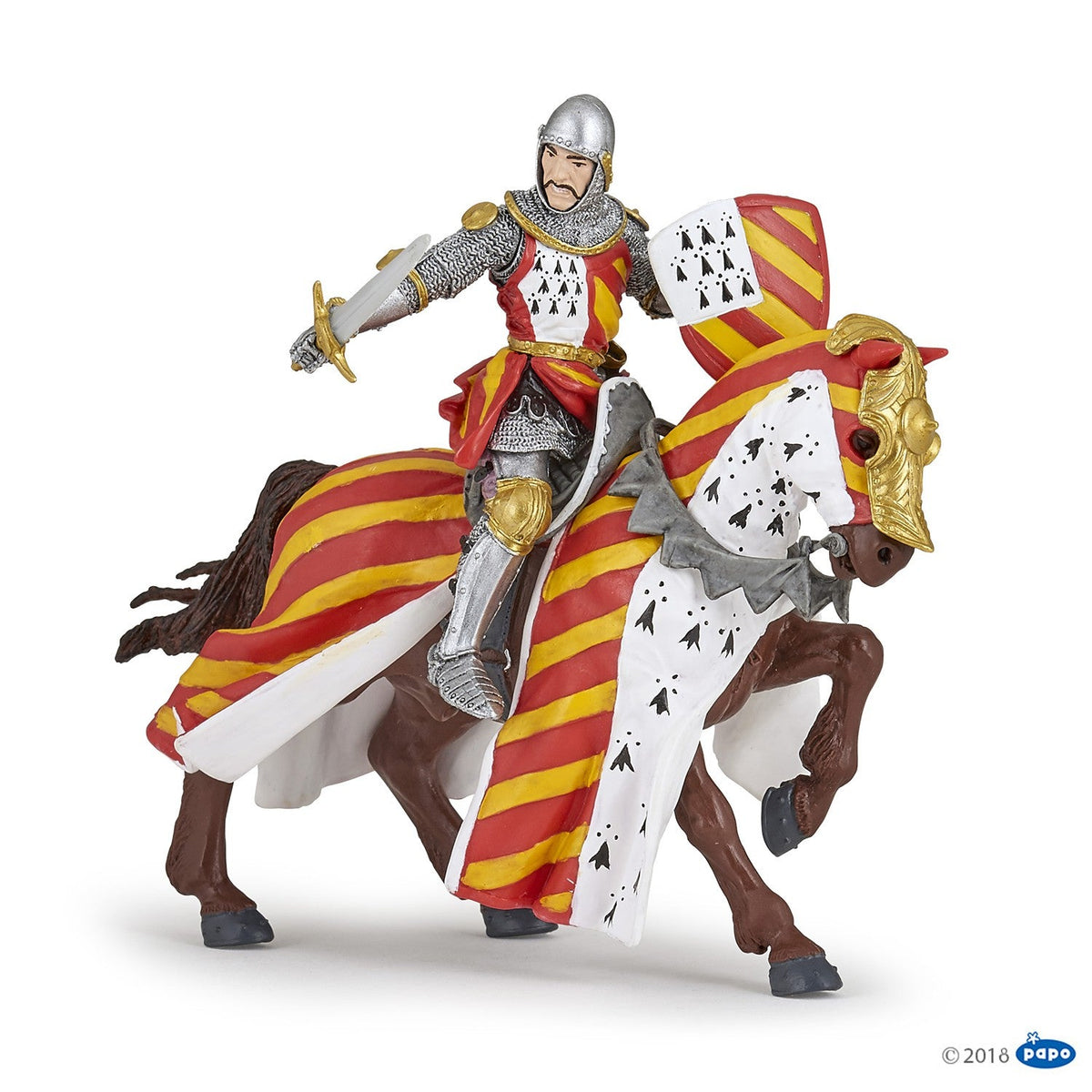 Tournament Horse Figurine