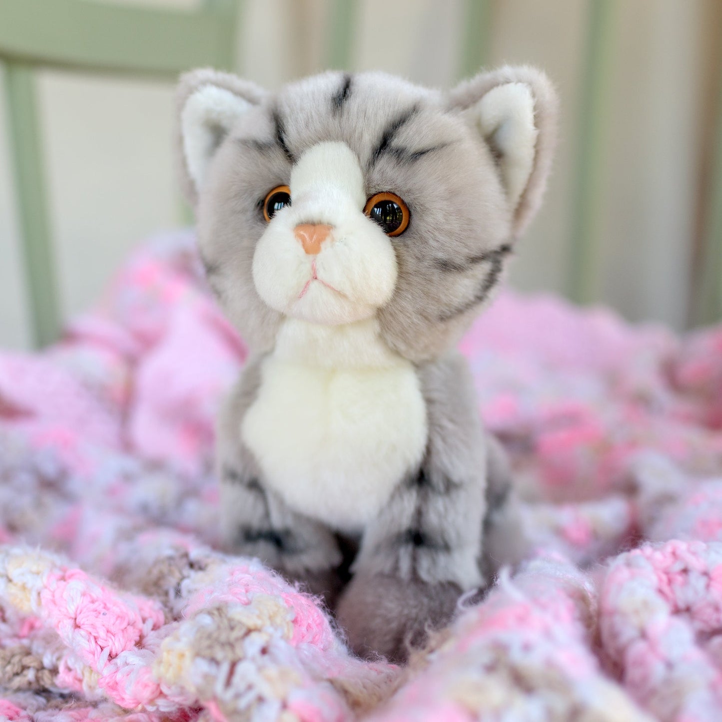 ANIMIGOS THE WORLD OF NATURE GREY TABBY CAT