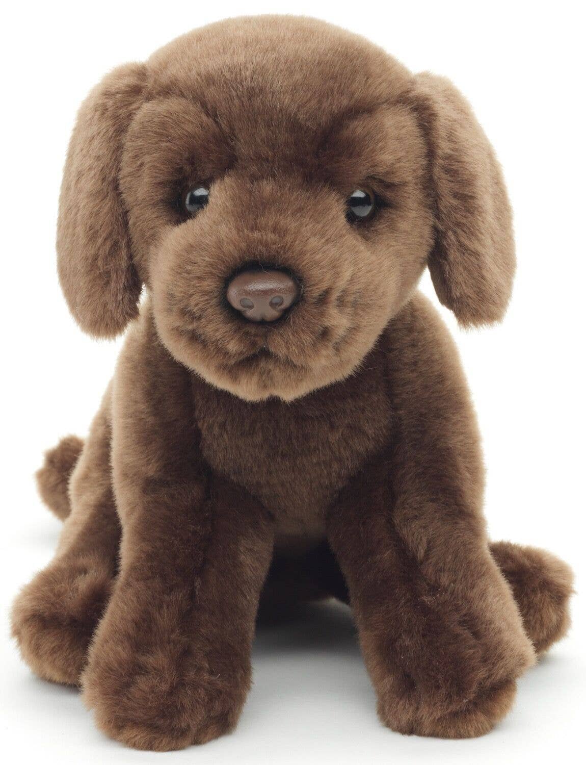Peluche chiot labrador marron