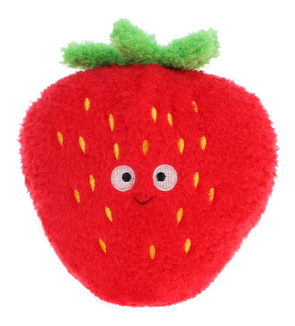 Assortment of 12 Fruits & Vegetables Plush Toys 12cm - KEELECO