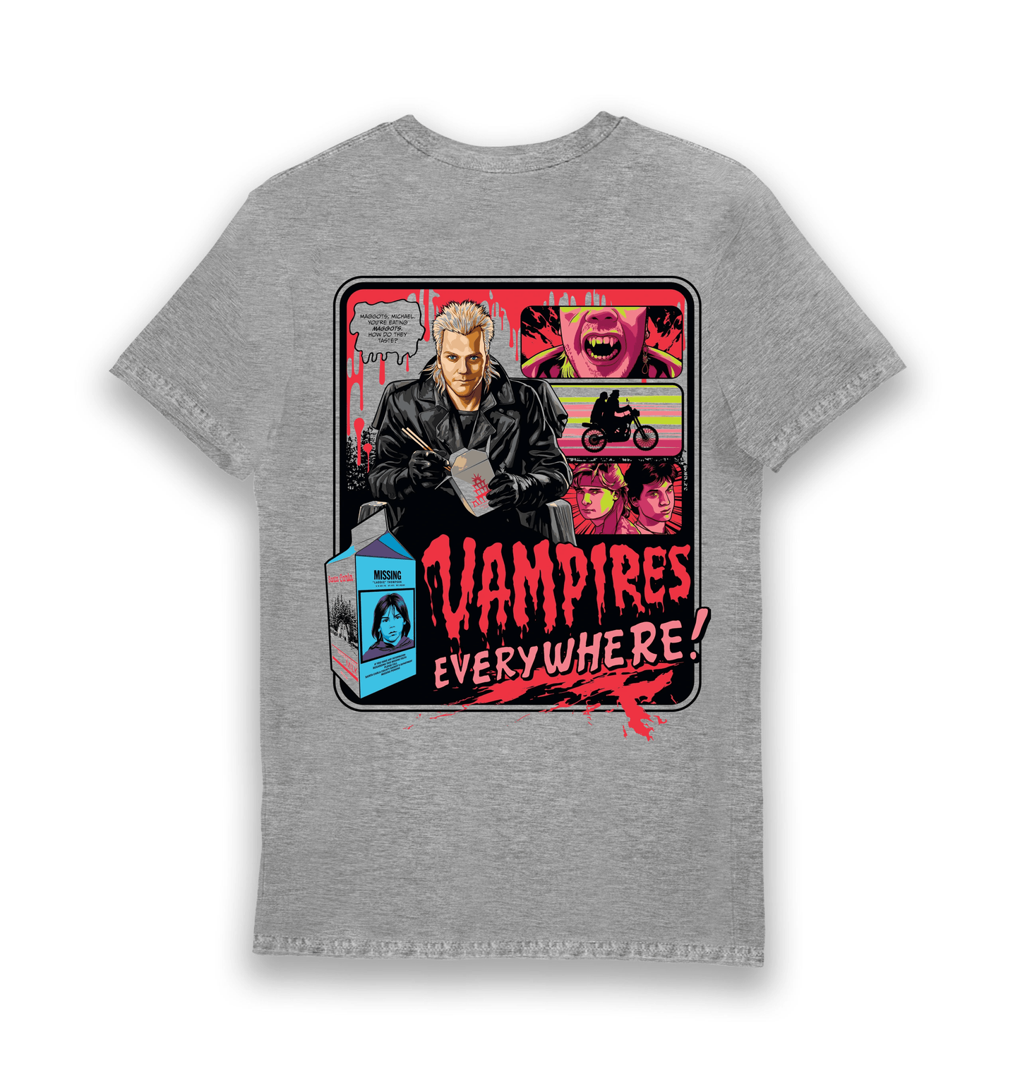 T-shirt adulte The Lost Boys David Vampires Everywhere recto-verso