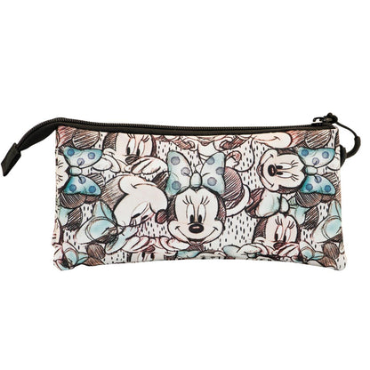 Trousse Triple Disney Minnie Mouse « Drawing »