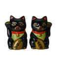 Salière et poivrière Chats Chanceux Noirs