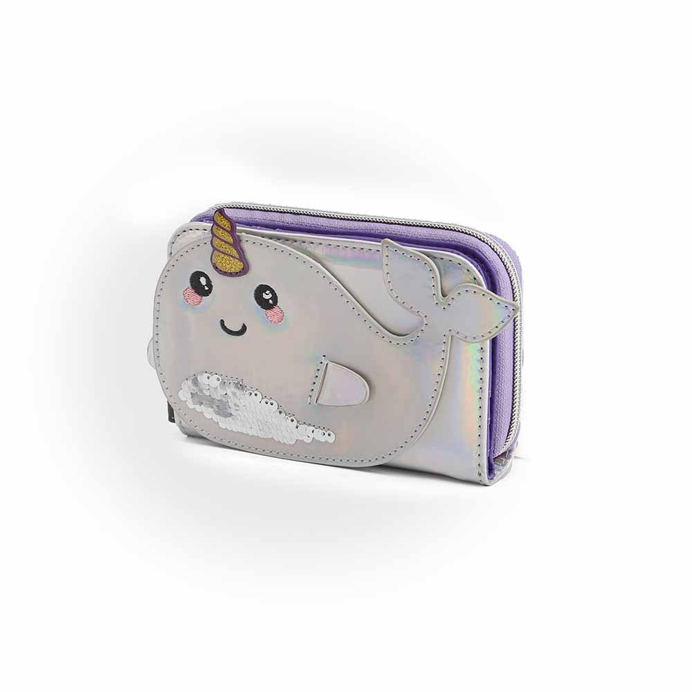 Portefeuille Oh My Pop! « Narval » – Argent