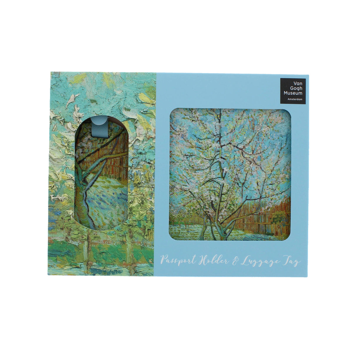 Van Gogh passport holder and luggage tag