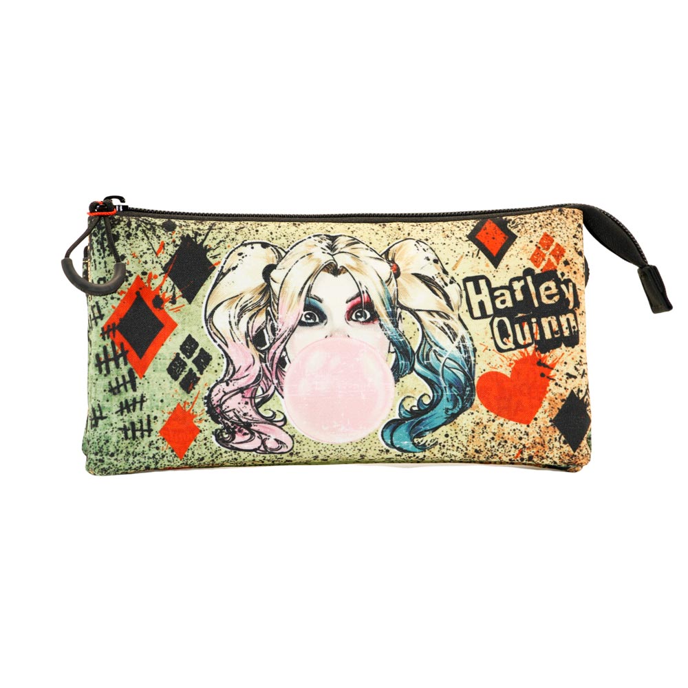 Trousse Triple DC Comics Harley Quinn « Mad Love »