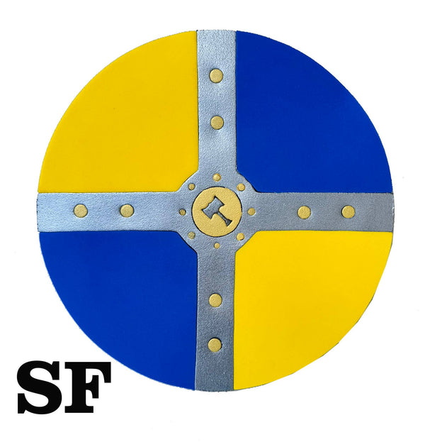 Softik Viking Shield Blue/Yellow Thor