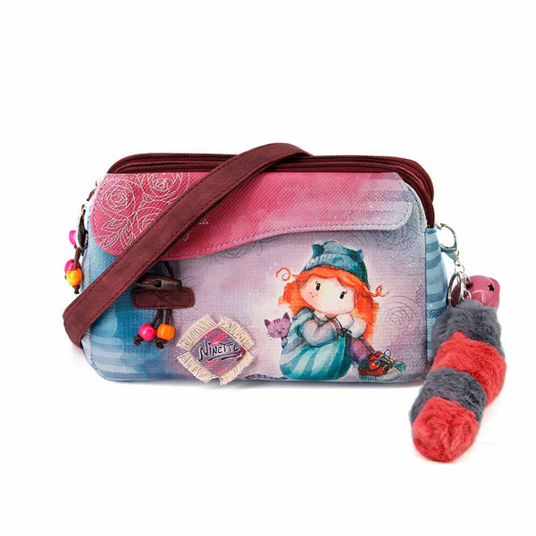 Sac à Bandoulière Double Zipper Forever Ninette « Origin »