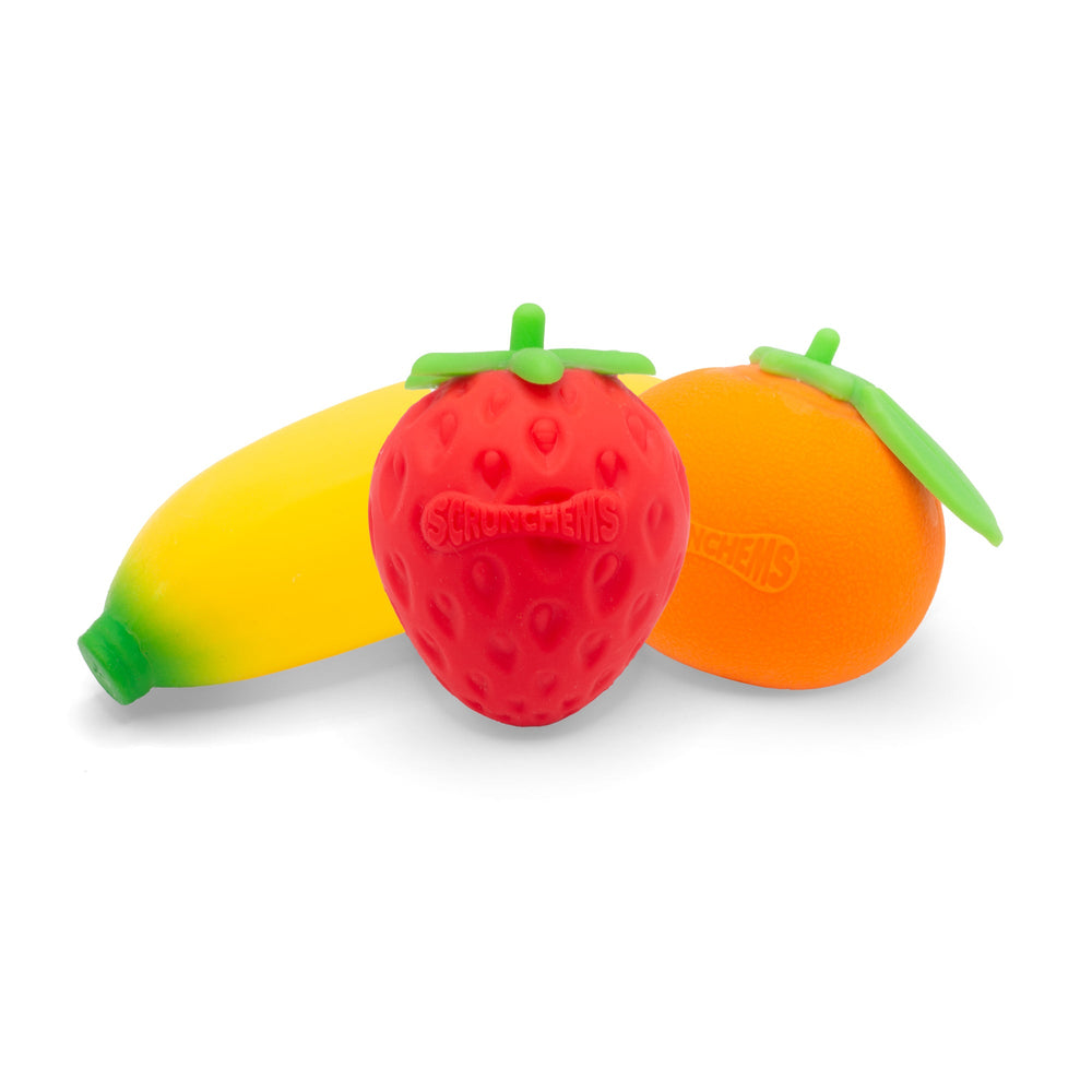 Scrunchems Funky Squish Fruits – Pack of 3