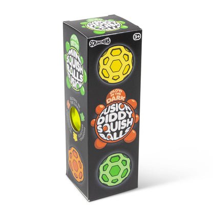 Scrunchems Fusion Diddy Stress Balls - Pack of 3