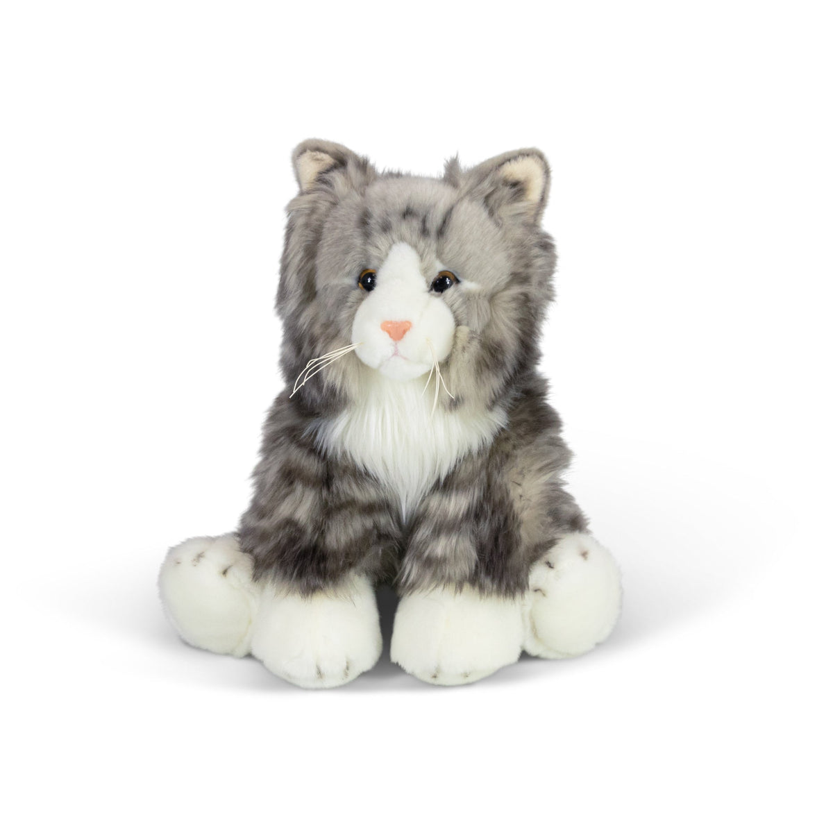 ANIMIGOS THE WORLD OF NATURE FLUFFY GREY CAT