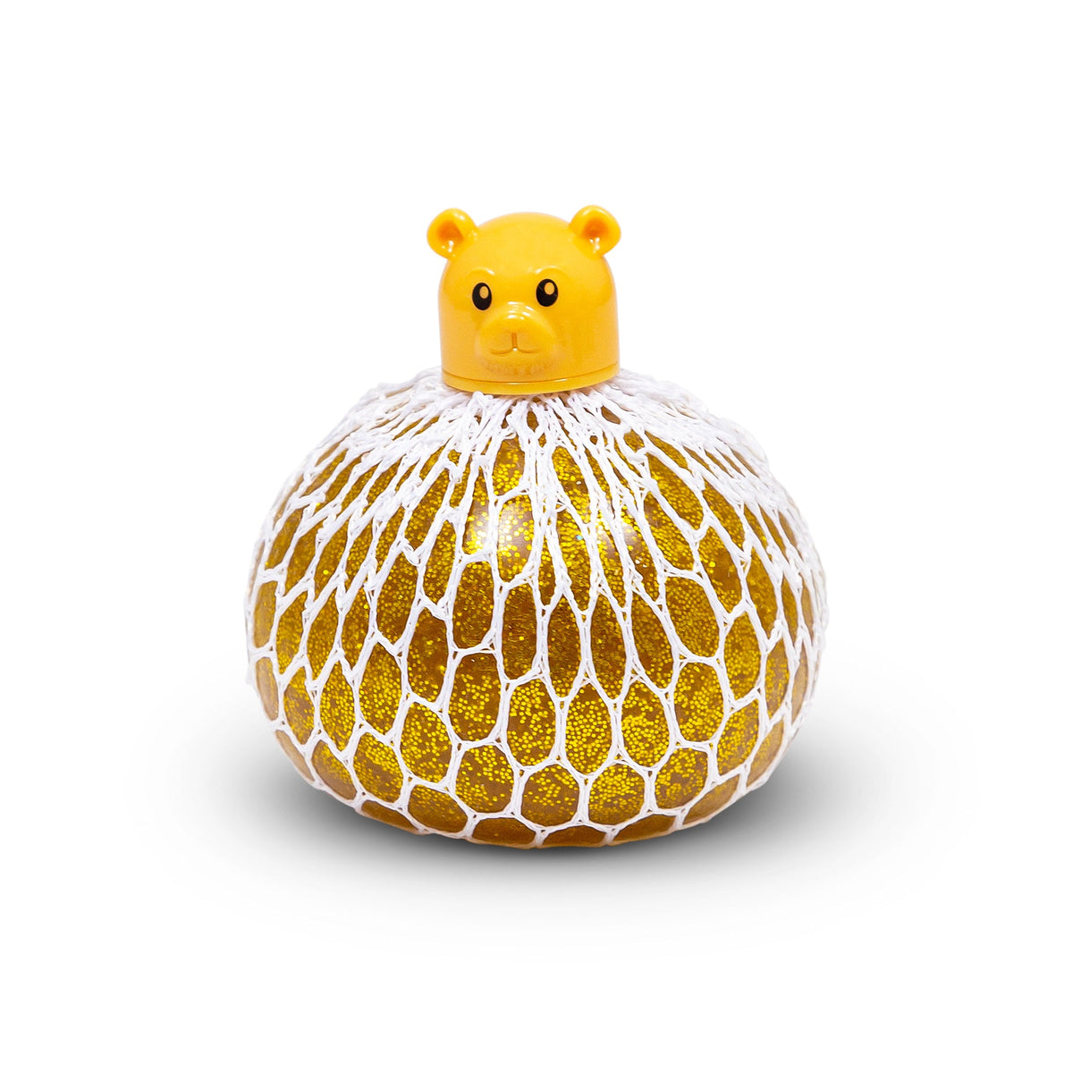 SQUISHY MESH PET - GOLDEN BEAR