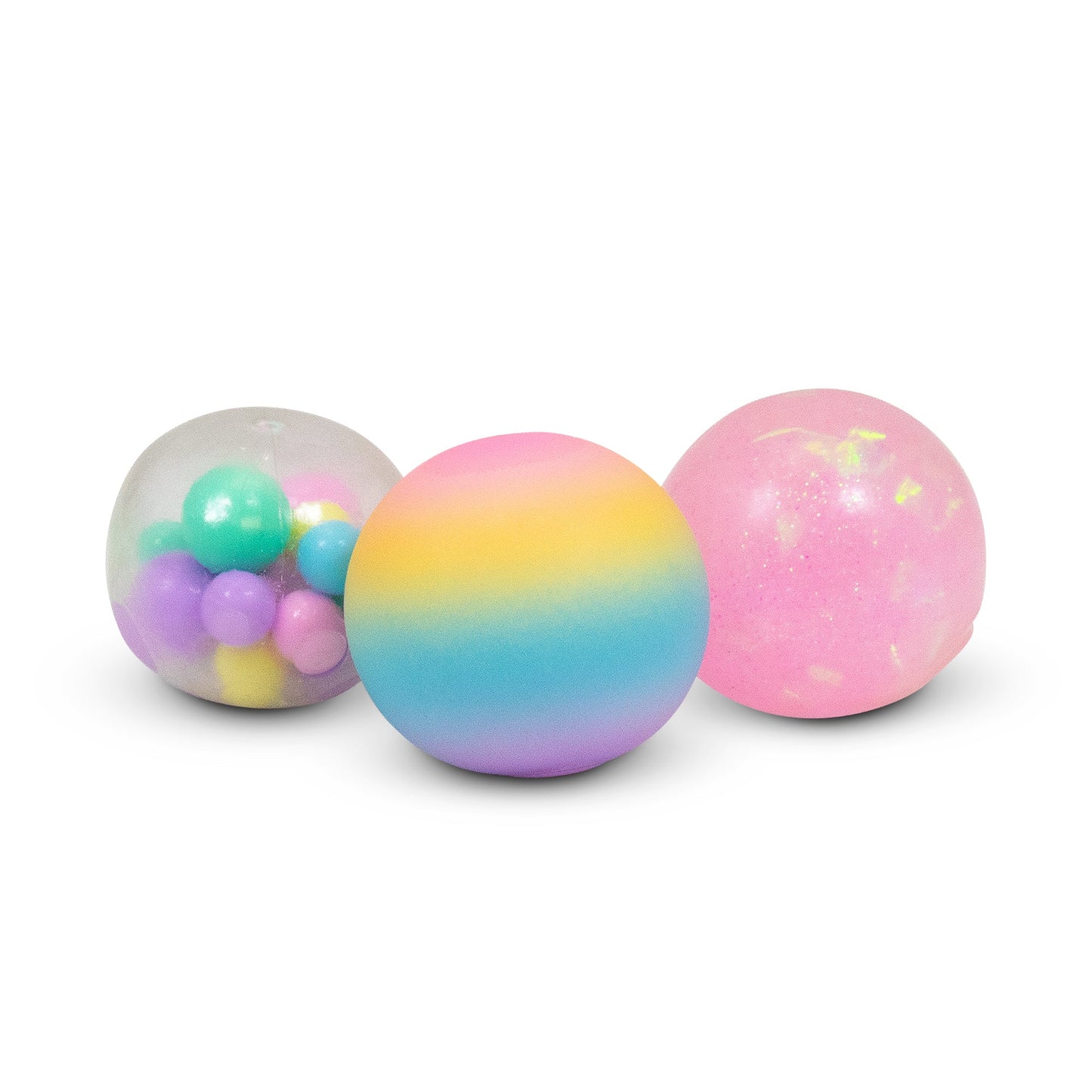 SCRUNCHEMS UNICORN 3-PACK DIDDY SQUISH BALLS