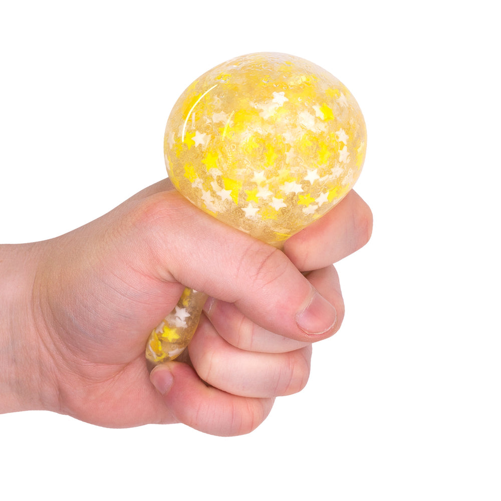 Scrunchems Moons & Stars Glow in the Dark Squish Ball