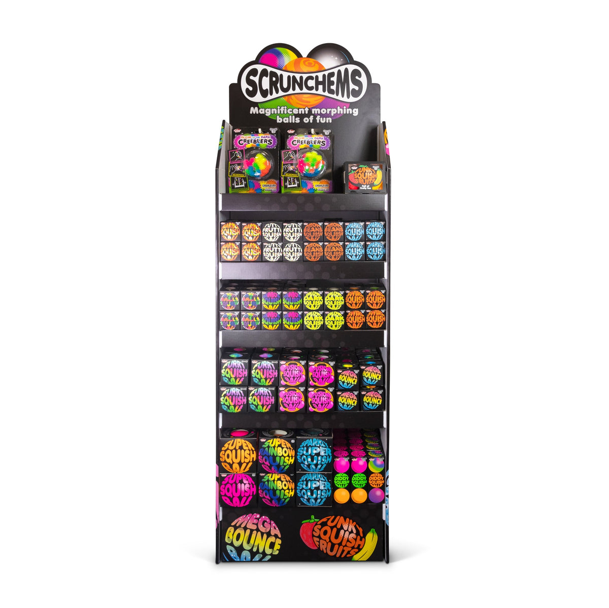 SCRUNCHEMS DISPLAY