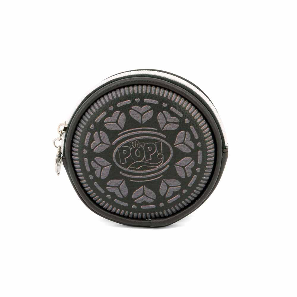 Porte-Monnaie Rond Oh My Pop! « Black Cookie » – Brun