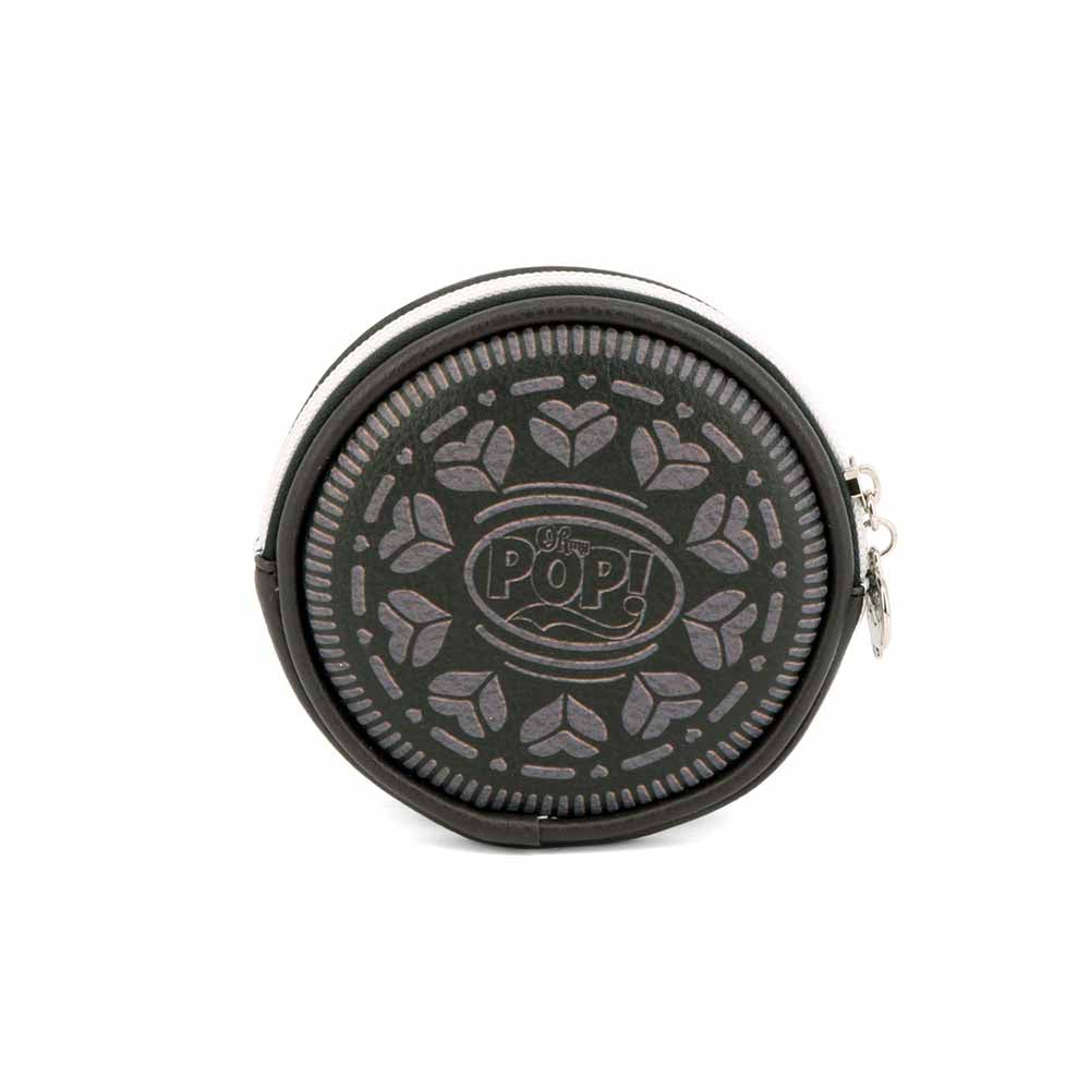 Porte-Monnaie Rond Oh My Pop! « Black Cookie » – Brun