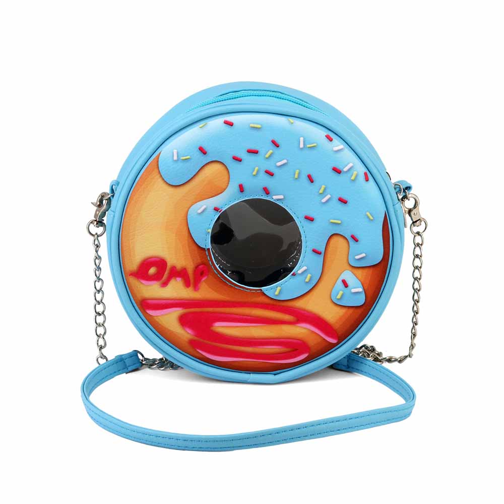 Sac à Bandoulière Rond Oh My Pop! « Bluenut »
