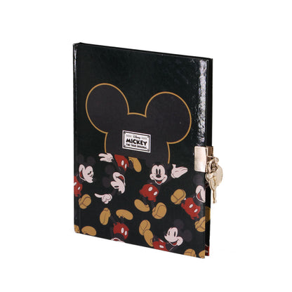Journal Serrure à Clé Disney Mickey Mouse « True »