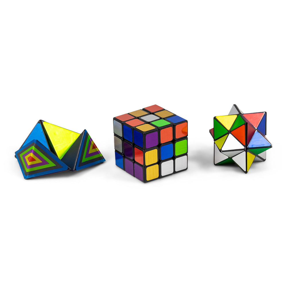 Puzzles Métalliques – Lot de 3