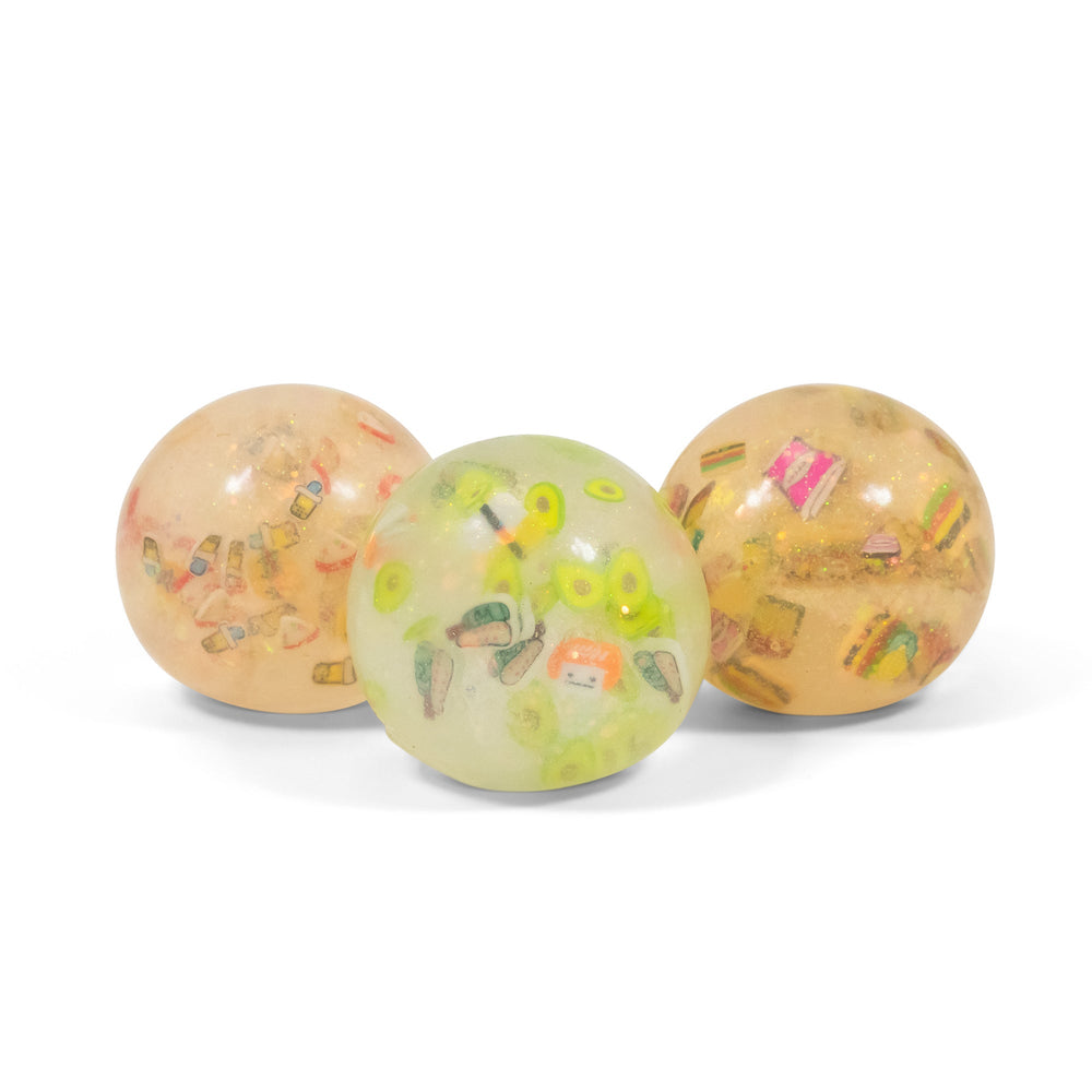 Scrunchems Fast Food Diddy Squish Balls – 3er-Set