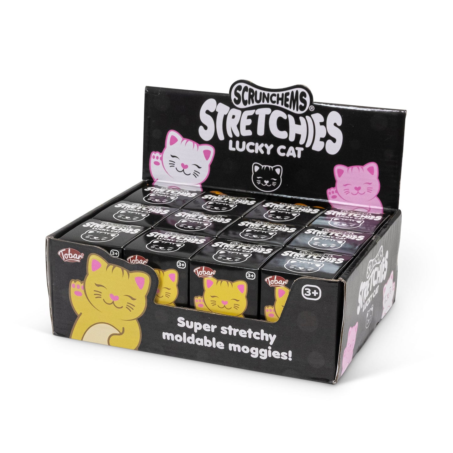 SCRUNCHEMS STRETCH LUCKY CAT