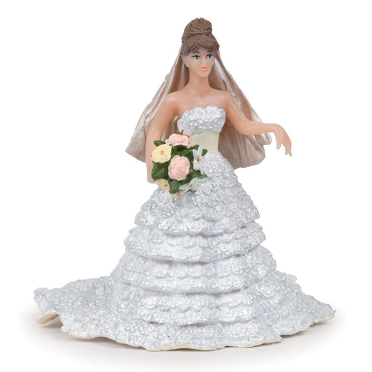 White lace Bride Figurine