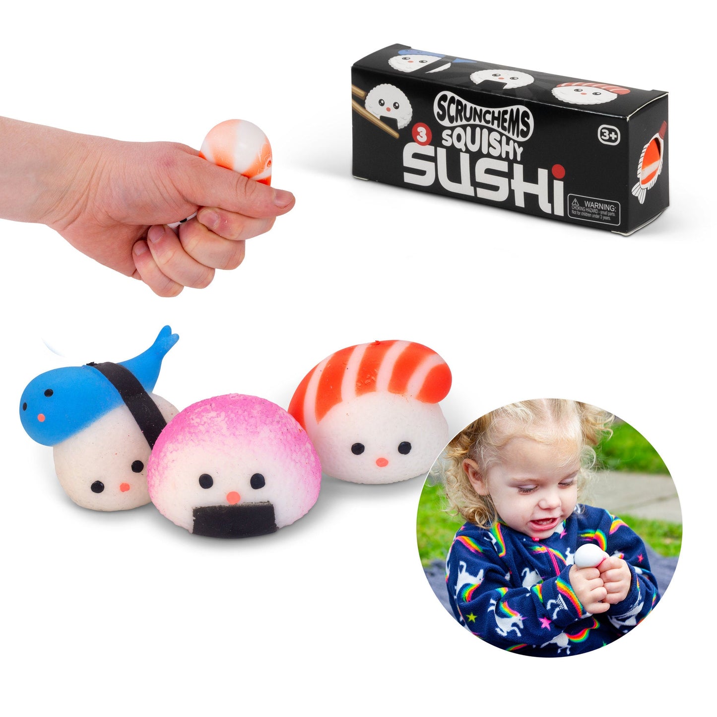 SUSHI SQUISHY SCRUNCHEMS