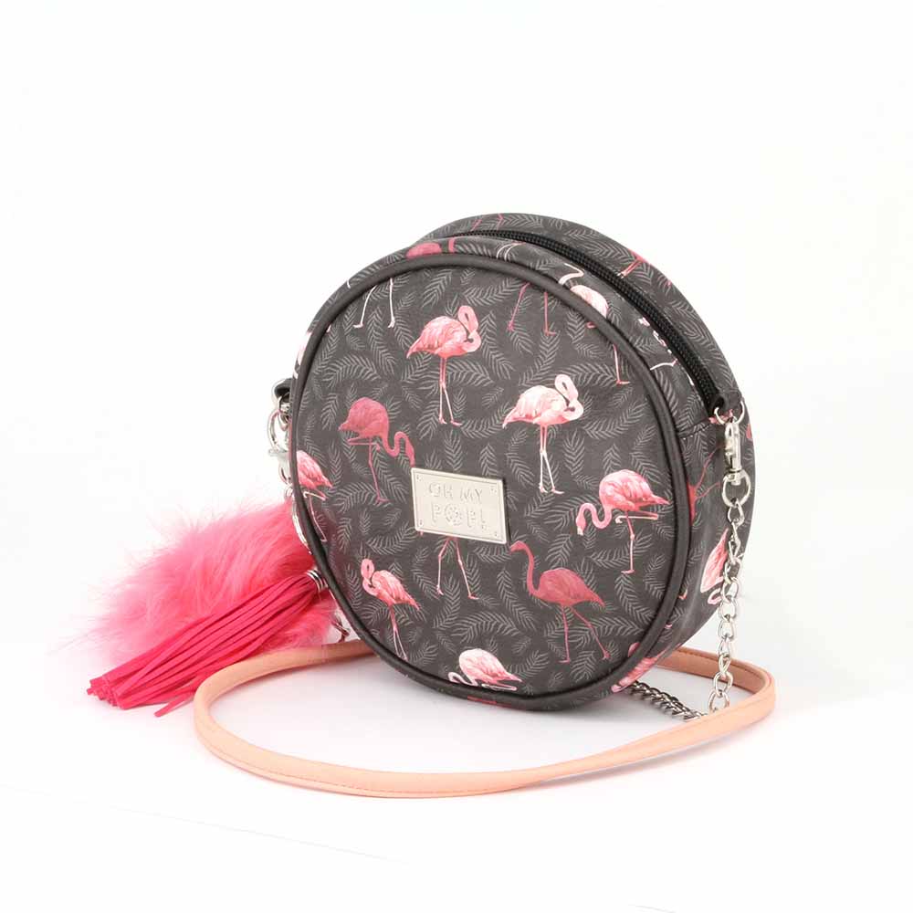 Sac à Bandoulière Rond Oh My Pop! « Flaminpop »