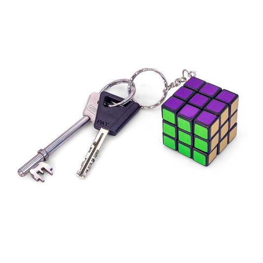 MINI PORTE-CLÉS PUZZLE MÉTALLIQUE