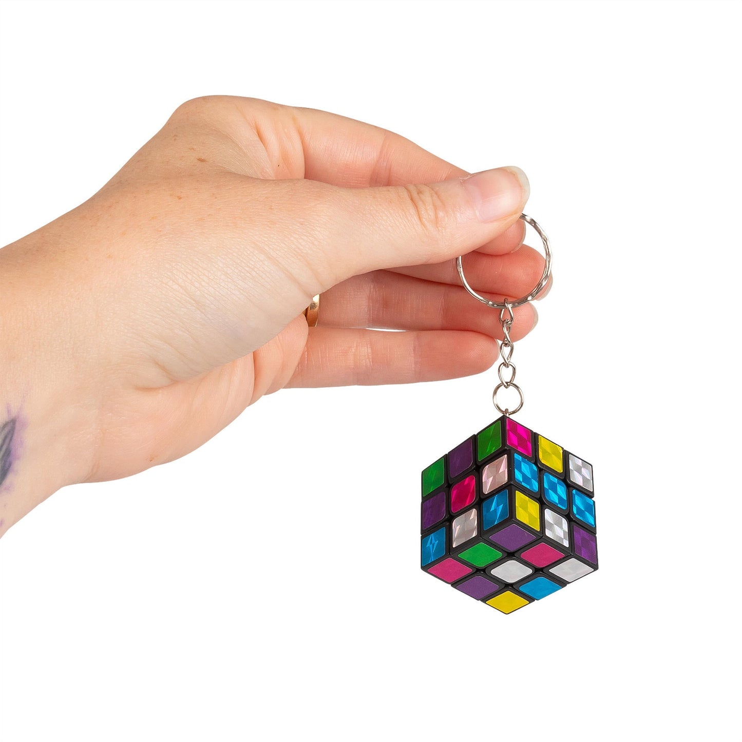 MINI PORTE-CLÉS PUZZLE MÉTALLIQUE