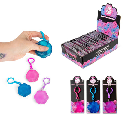 KEYCHAIN SUGAR FLOWER POWER SCRUNCHEMS