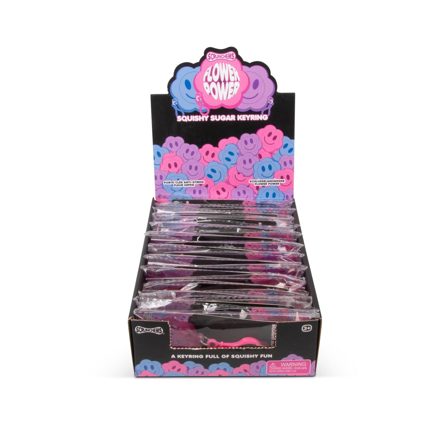 KEYCHAIN SUGAR FLOWER POWER SCRUNCHEMS