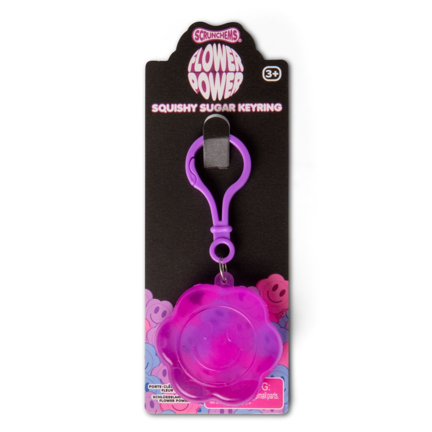 KEYCHAIN SUGAR FLOWER POWER SCRUNCHEMS