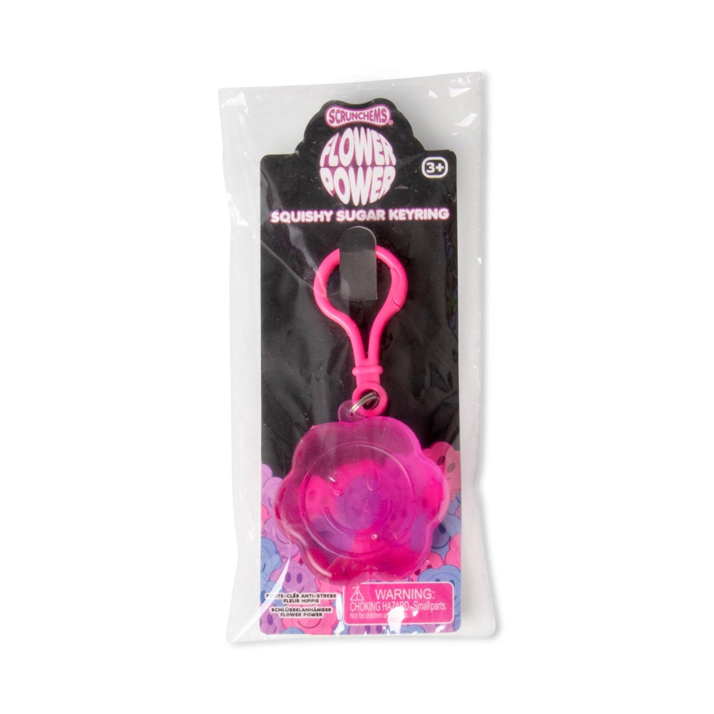 KEYCHAIN SUGAR FLOWER POWER SCRUNCHEMS