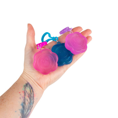 KEYCHAIN SUGAR FLOWER POWER SCRUNCHEMS