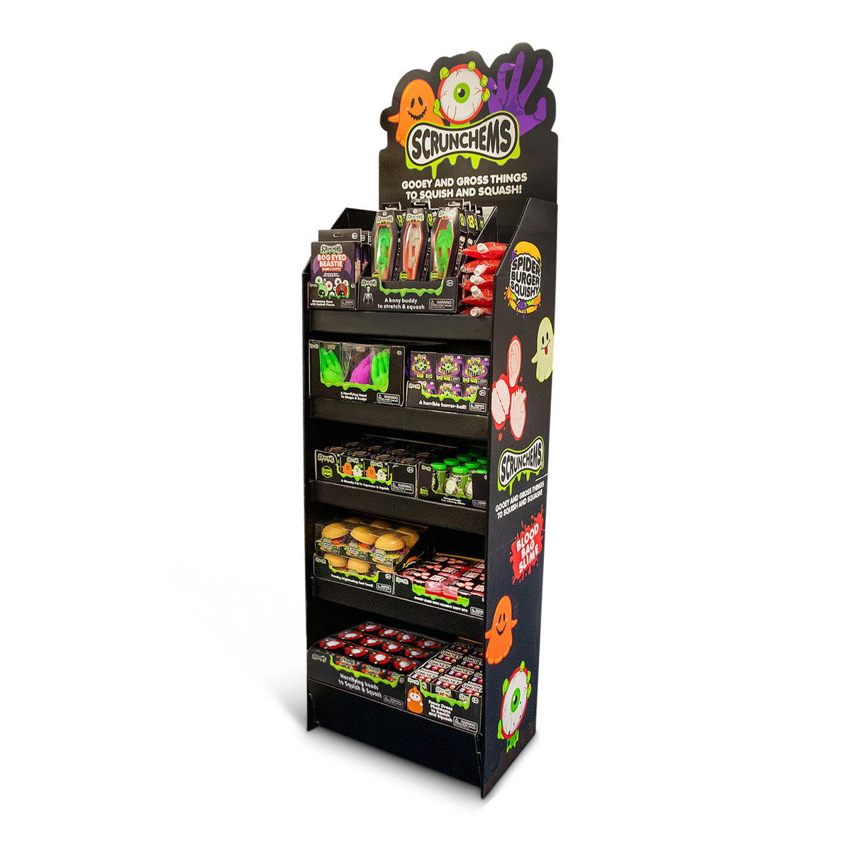 HORROR SCRUNCHEMS DISPLAY