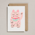 Carta Riso - Gatto fortunato