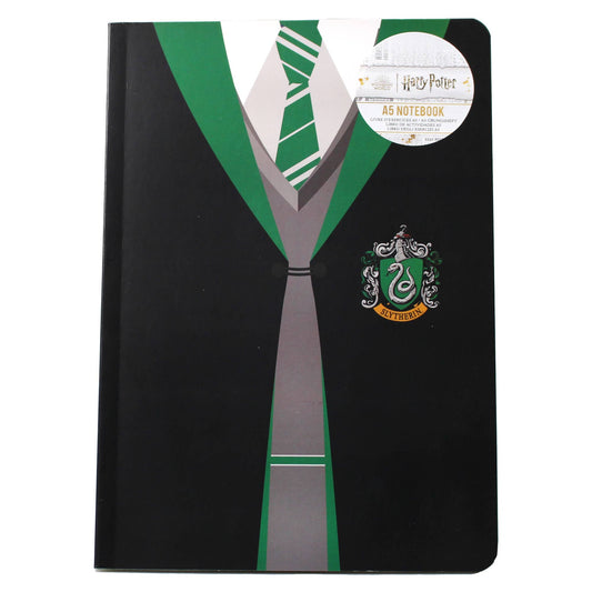 Carnet A5 souple Harry Potter - Uniform Serpentard