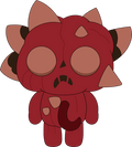 Peluche Rot Infected Follower