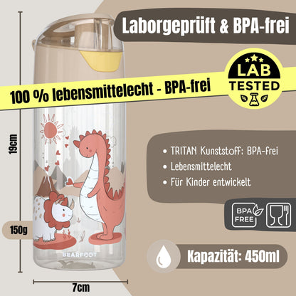 Kids' Drinking Bottle, Lightweight Water Bottle - Dinosaurs