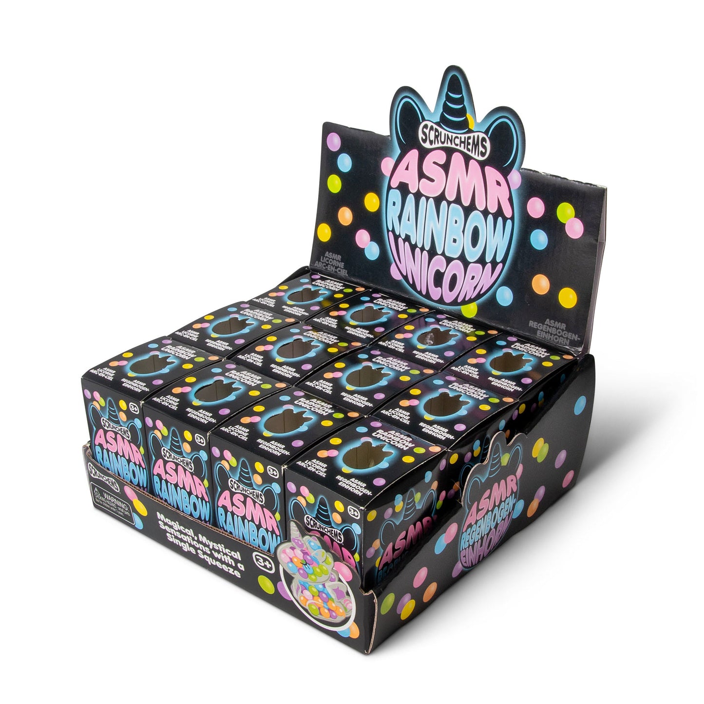SCRUNCHEMS ASMR RAINBOW UNICORN
